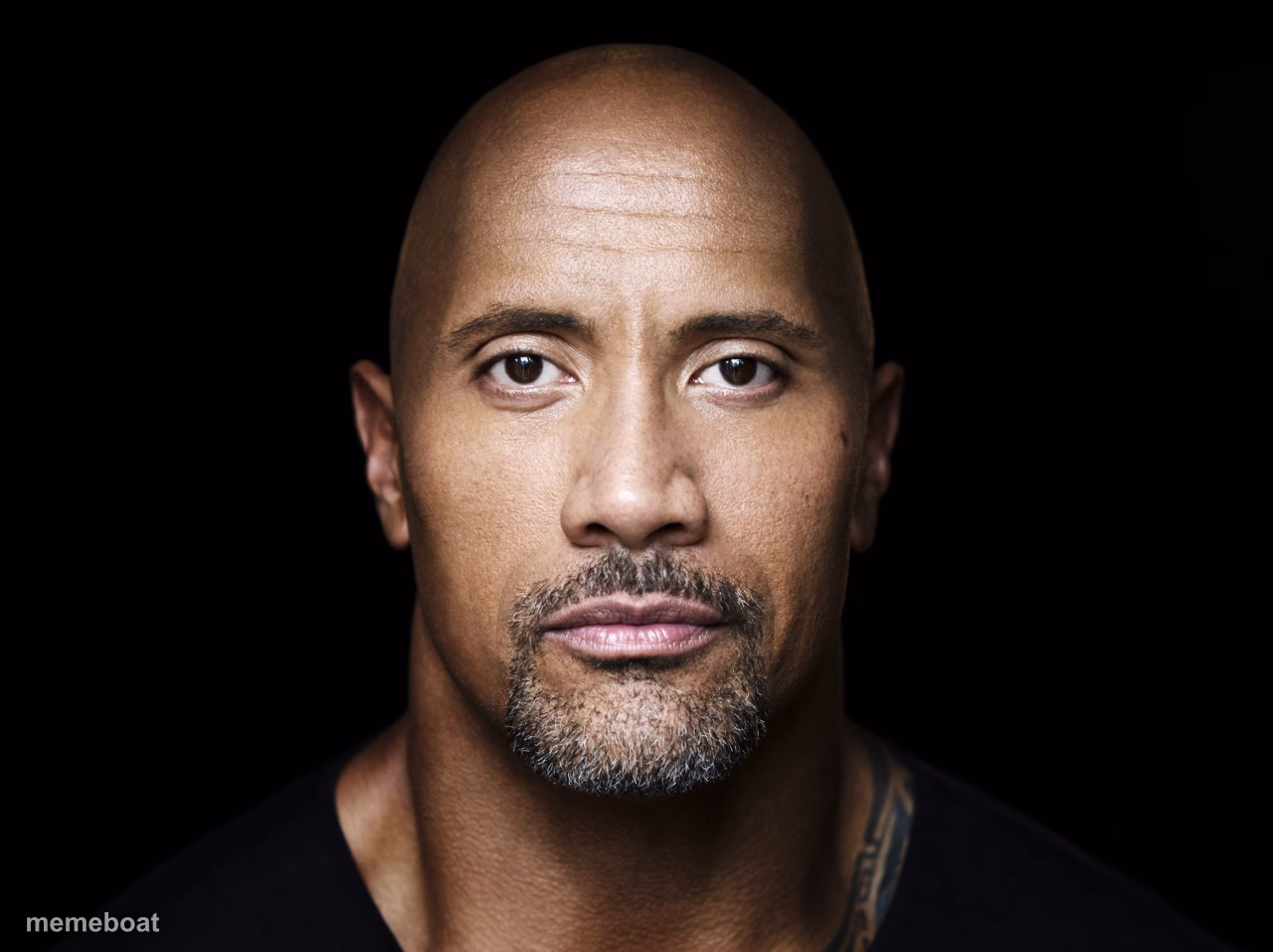 The rock stare - meme generator image preview