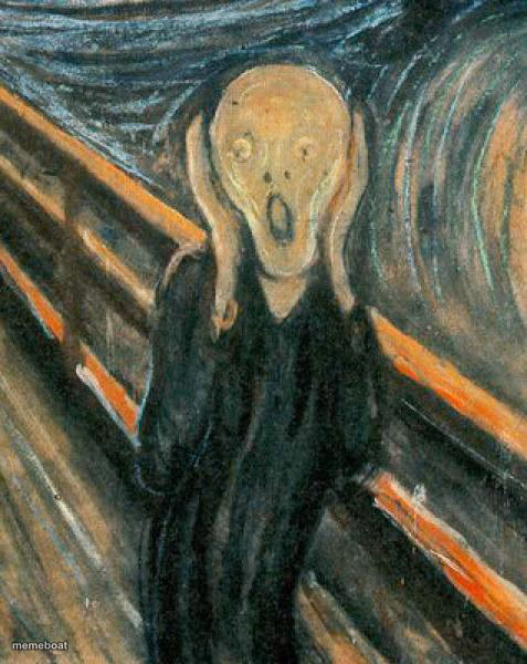 The Scream - meme generator image preview