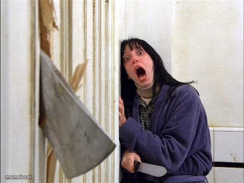 The Shining - Wendy ax - meme generator image preview