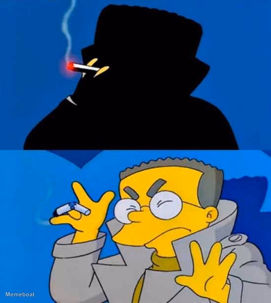 The Simpsons Homer Simpson X-Files Reveal - meme generator image preview