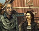 The walking dead game Larry