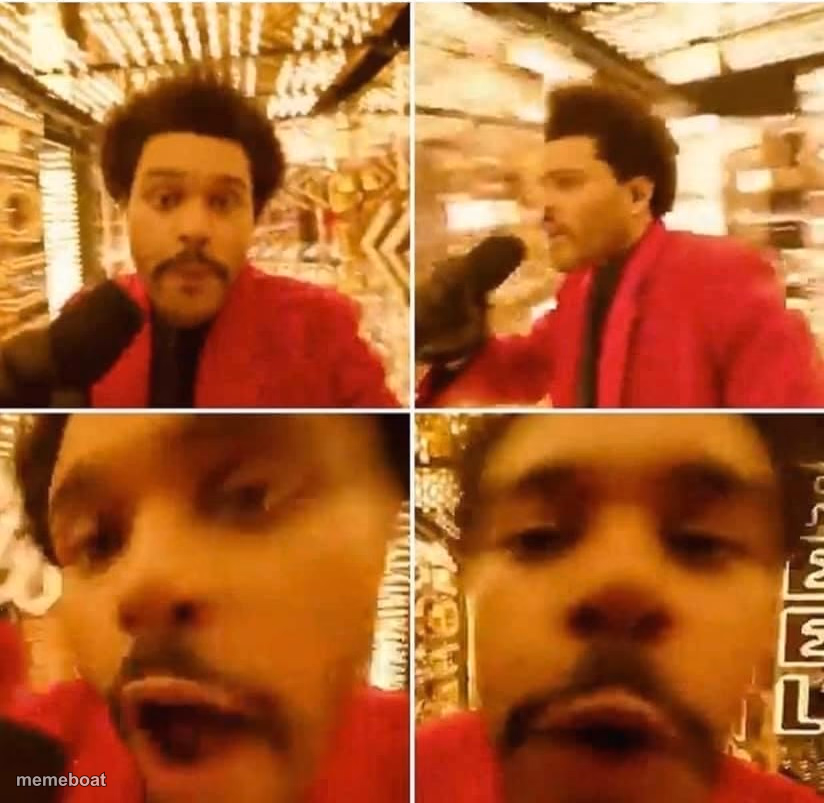 The weeknd superbowl - meme generator image preview