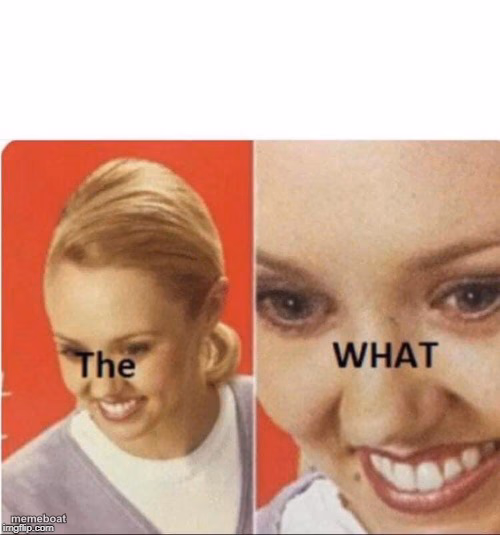 The what? - meme generator image preview
