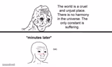 The World is a Cruel and Unjust Place