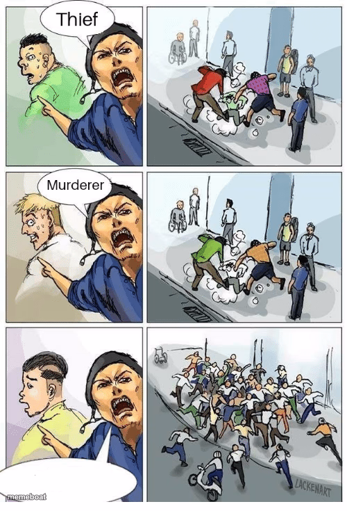 Theif! Murderer! - meme generator image preview