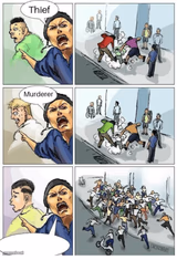 Theif! Murderer!