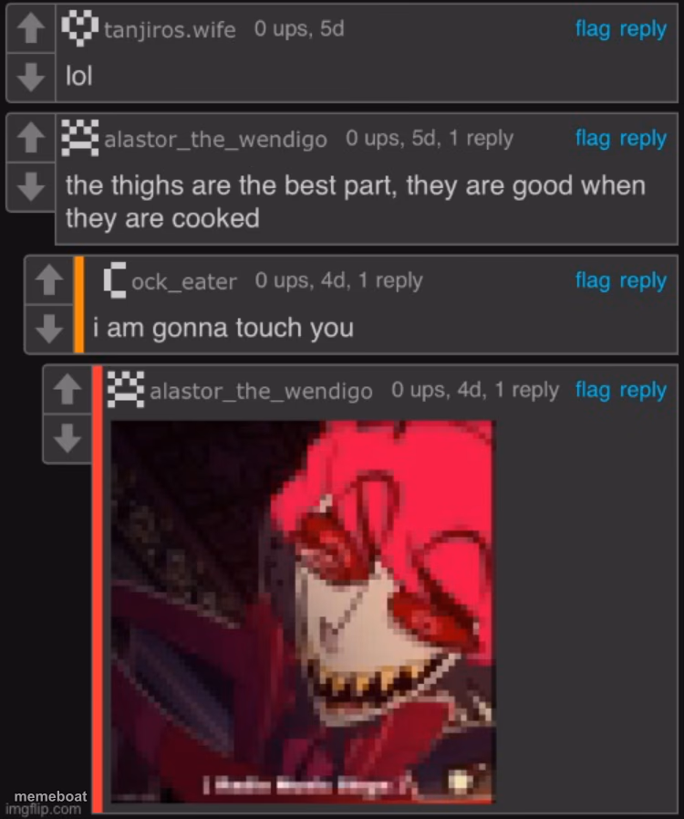 Their gonna touch you - meme generator image preview