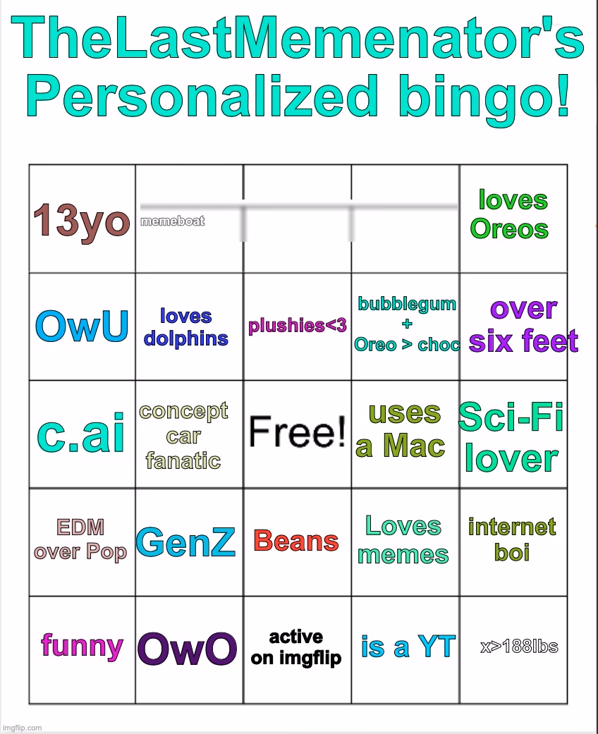 TheLastMemenator User Bingo - meme generator image preview
