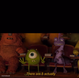 There are 5 actually