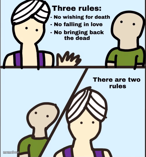 There are two rules - meme generator image preview
