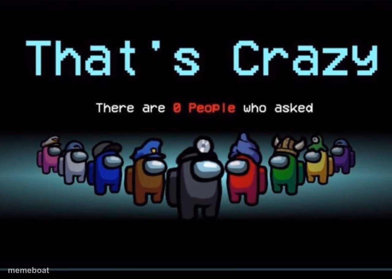 There are zero people who asked - meme generator image preview