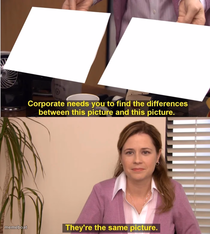 There is no difference - meme generator image preview