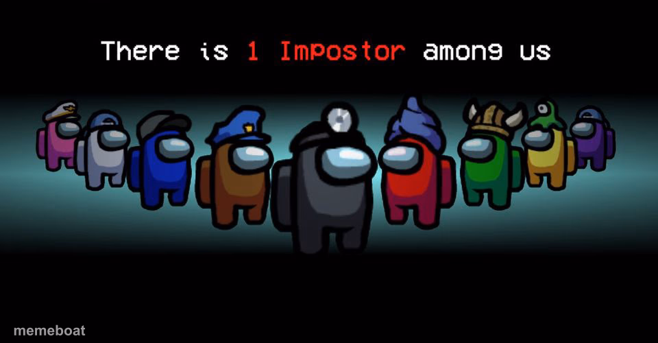 There is one impostor among us - meme generator image preview