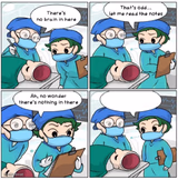 There's no brain here.