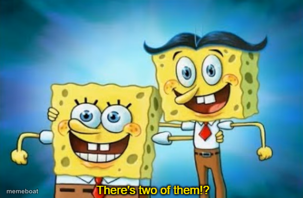 There's two of them!? - meme generator image preview