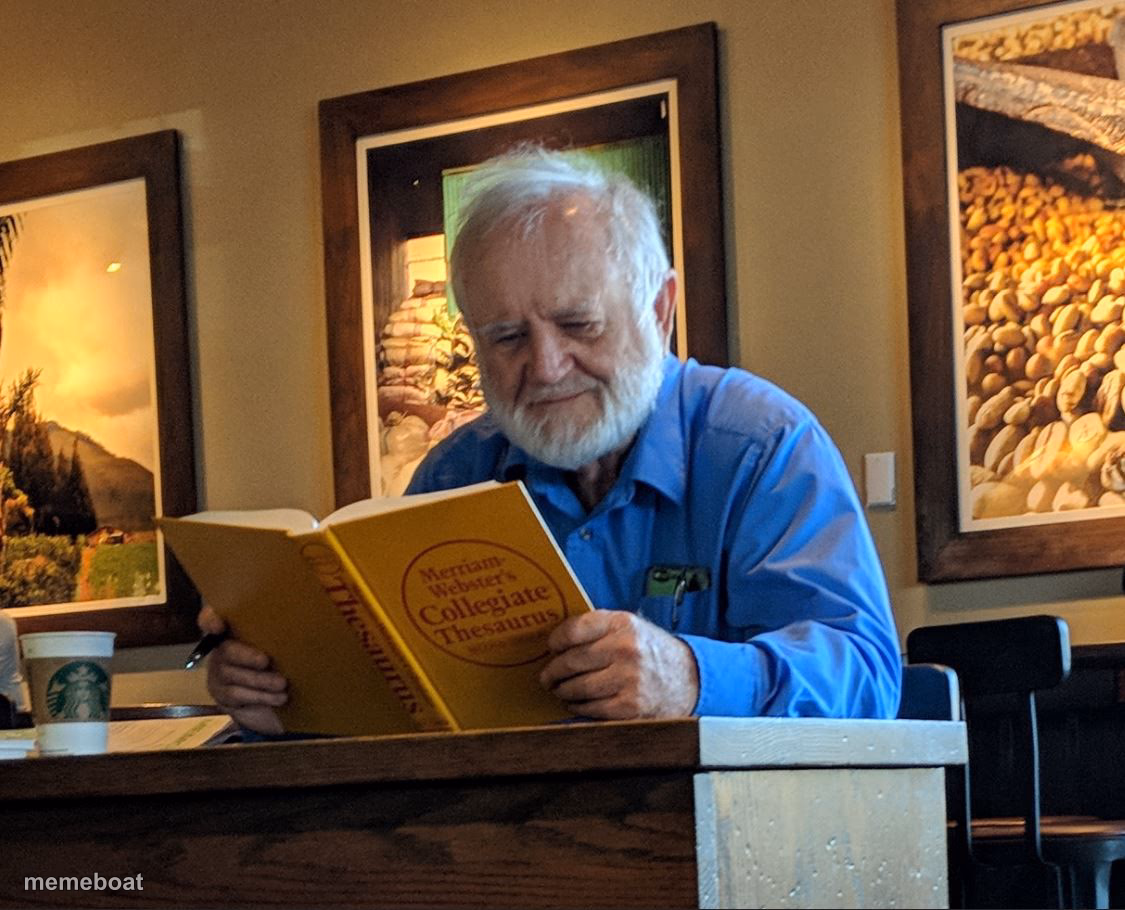Thesaurus Man - meme generator image preview