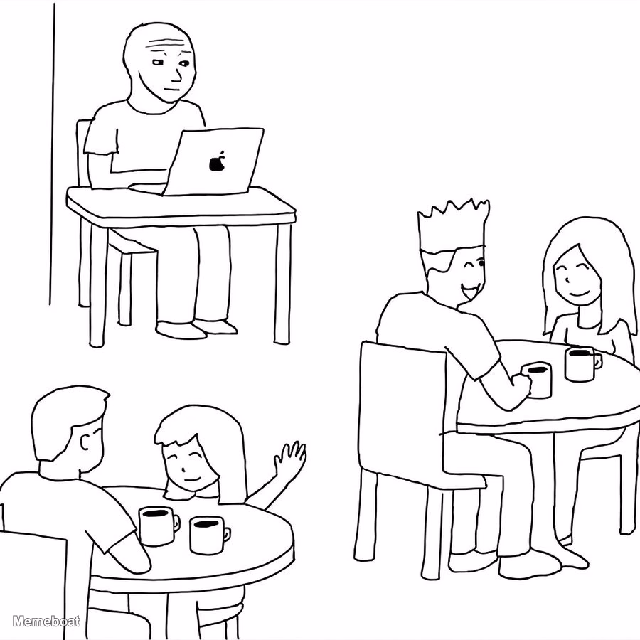 They Don T Know Laptop Guy - meme generator image preview