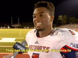 They had us in the first half
