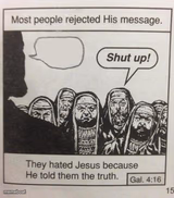 They hated Jesus meme