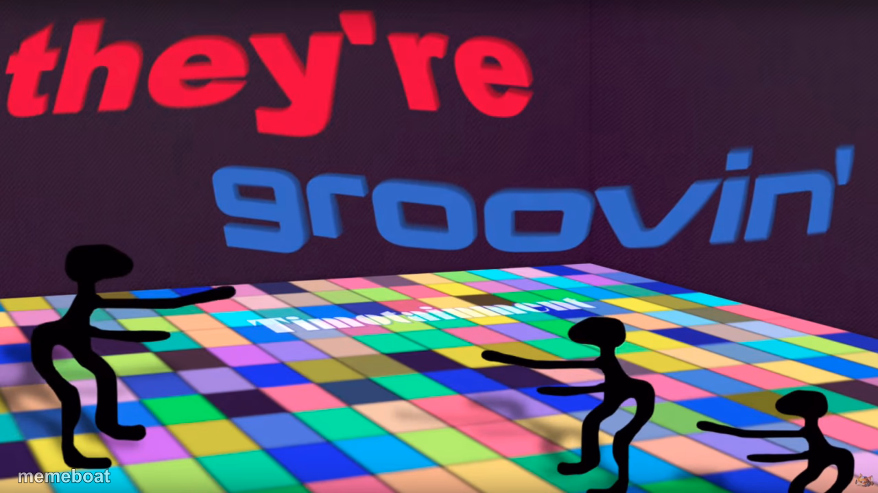 they're groovin - meme generator image preview