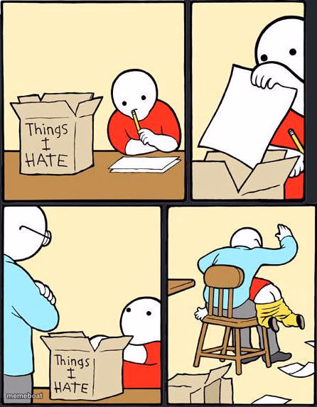 things i hate box meme - meme generator image preview