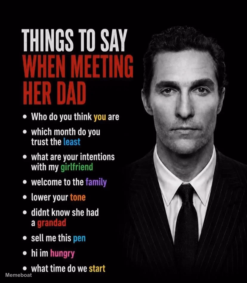 Things to say when X - meme generator image preview