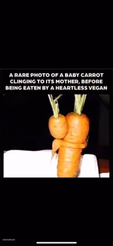 Think about it, you Heartless Vegans.