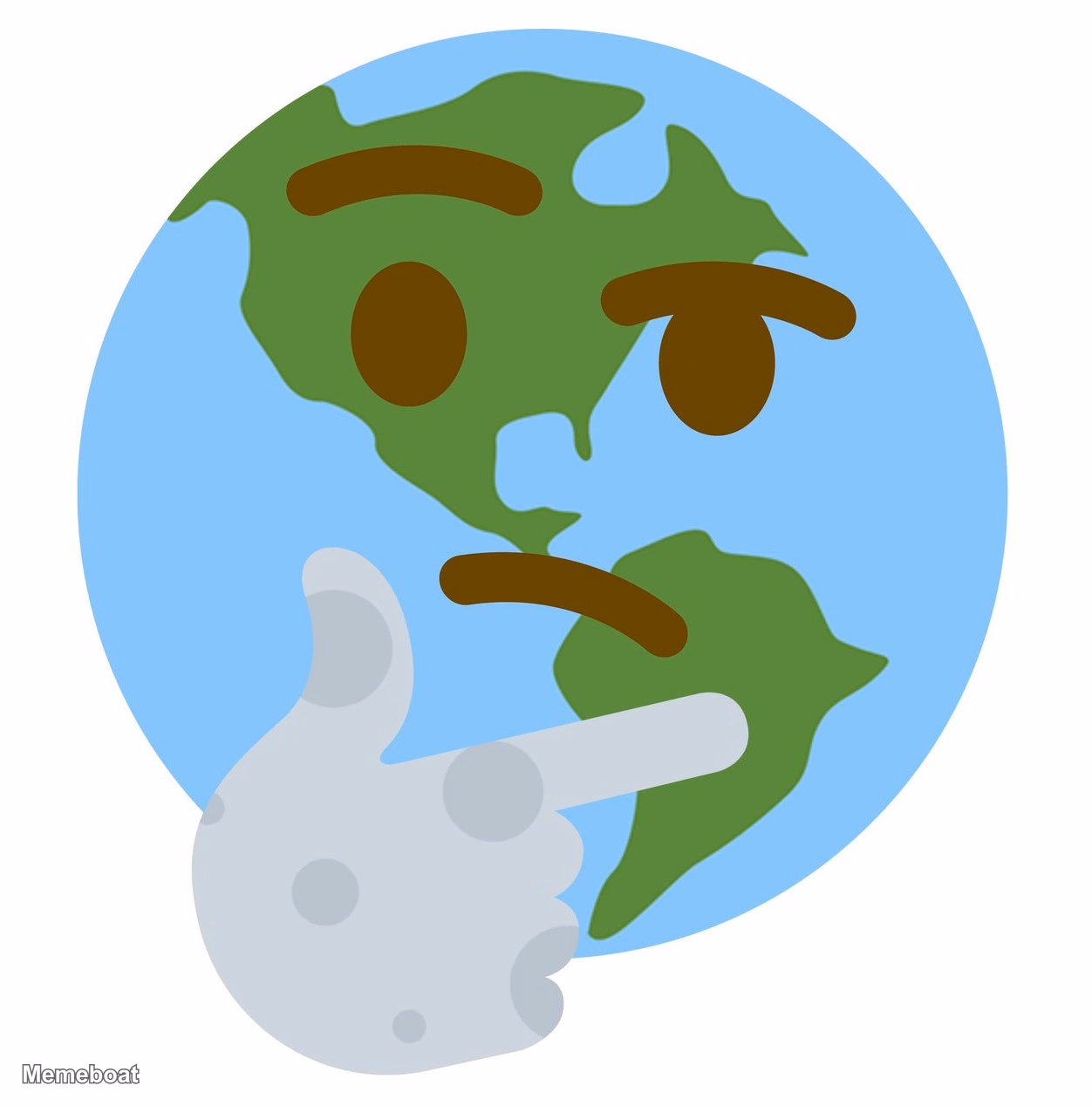Thinking Earth - meme generator image preview