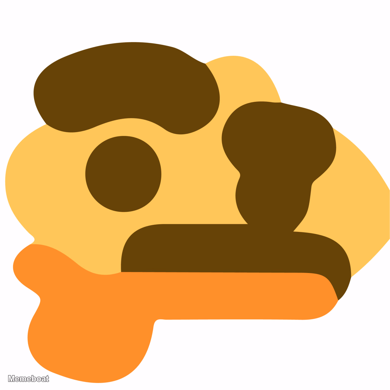 Thinking Face Emoji - meme generator image preview