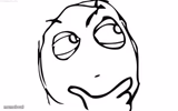 thinking meme face
