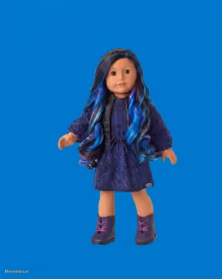 This American Girl doll Blank