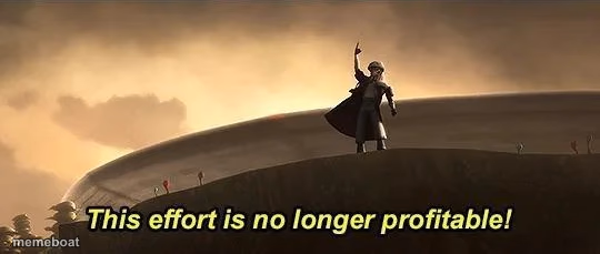 This effort is no longer profitable - meme generator image preview