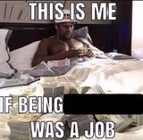This is me If being X was a job