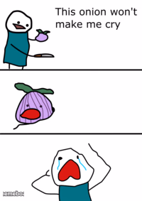 This onion wont make me cry - meme generator image preview