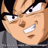 This pain will make me even stronger