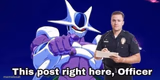 This post Right here Officer