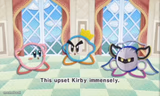 this upset kirby immensely