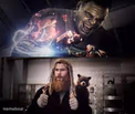 Thor and Hulk
