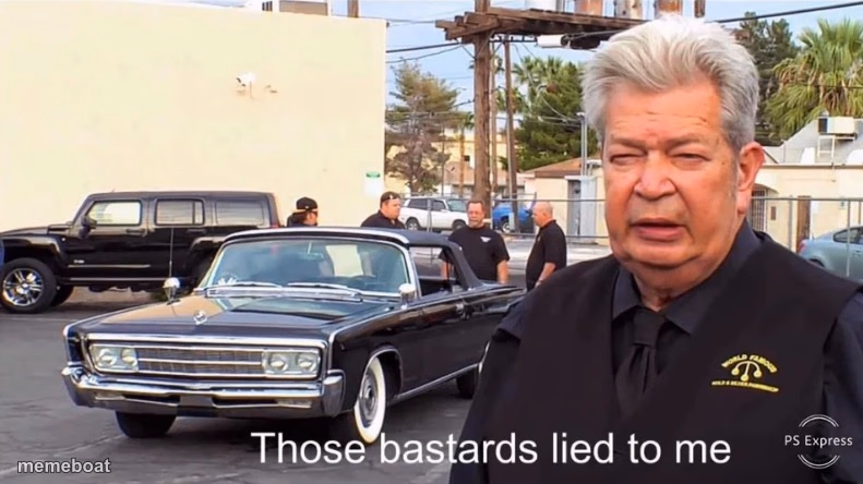 Those Basterds lied to me - meme generator image preview