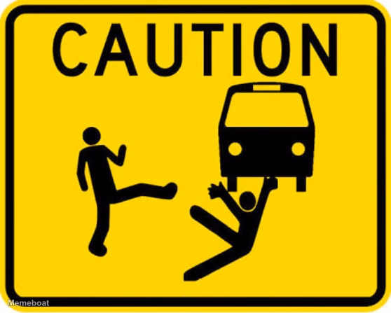 Throwing Under the Bus - meme generator image preview