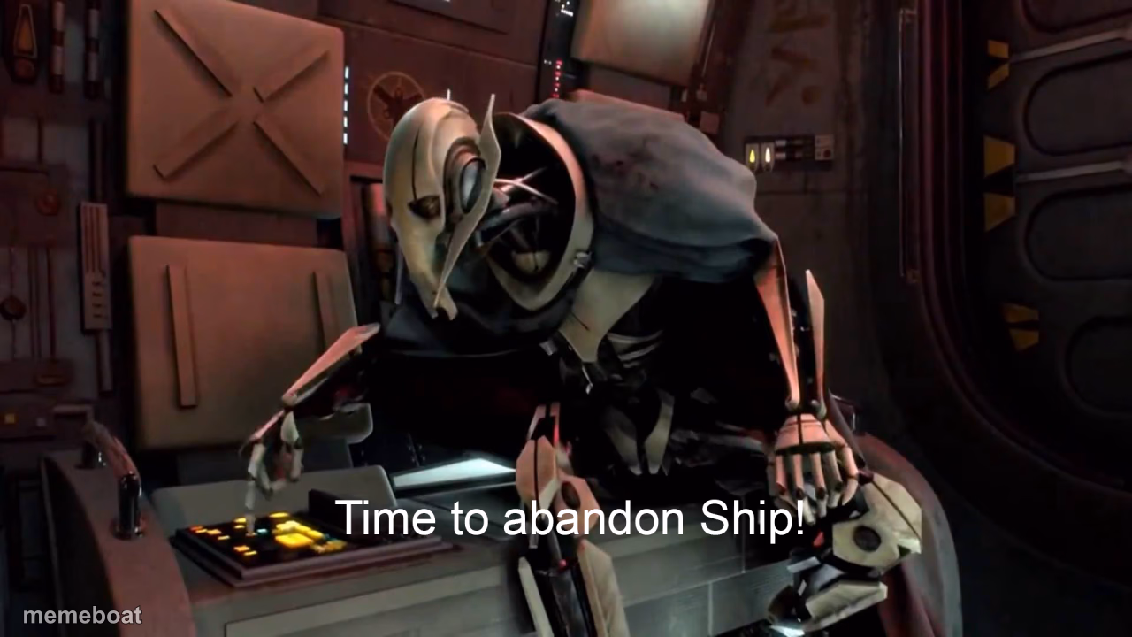 Time to abandon ship - meme generator image preview