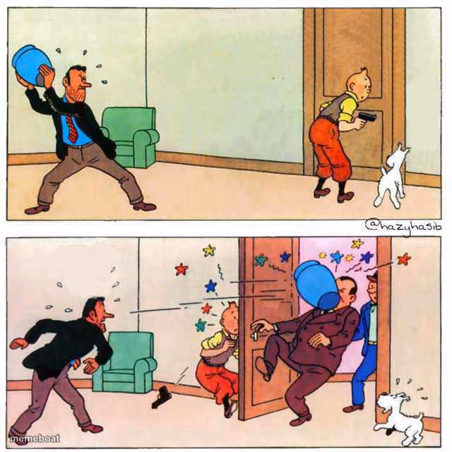 Tintin - meme generator image preview