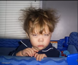 Tired child