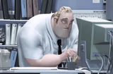 Tired Mr. Incredible