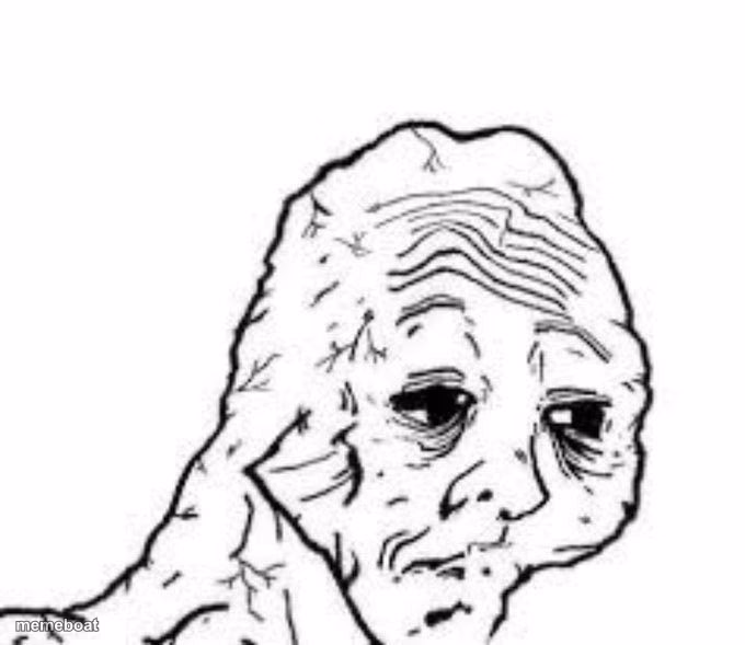 tired wojak - meme generator image preview