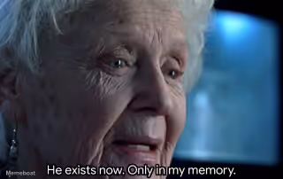Titanic "He Exists Now. Only in My Memory."