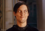 Tobey Maguire/Peter Parker Smirk