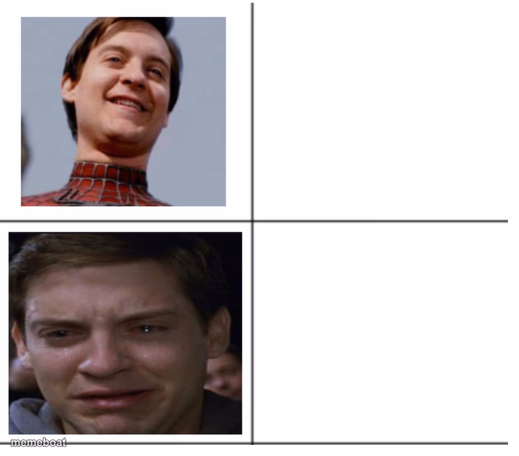 Toby Maguire Hotline Bling - meme generator image preview