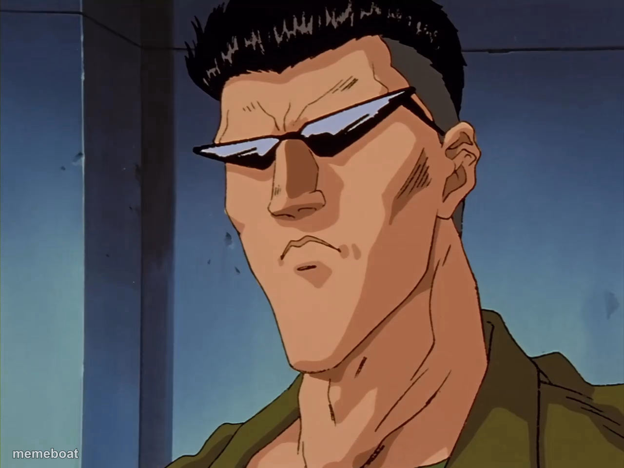toguro trashtalk - meme generator image preview