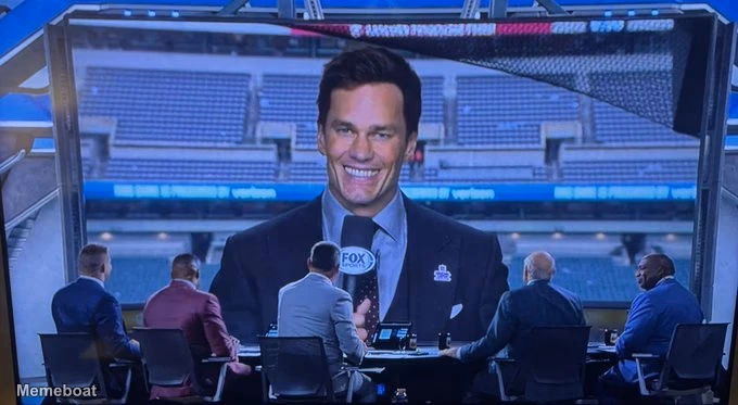 Tom Brady's Giant Head - meme generator image preview